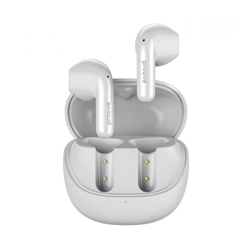 Навушники бездротові Proove Logic TWS APP White (м00612) Навушники бездротові Proove Logic TWS APP White (м00612)