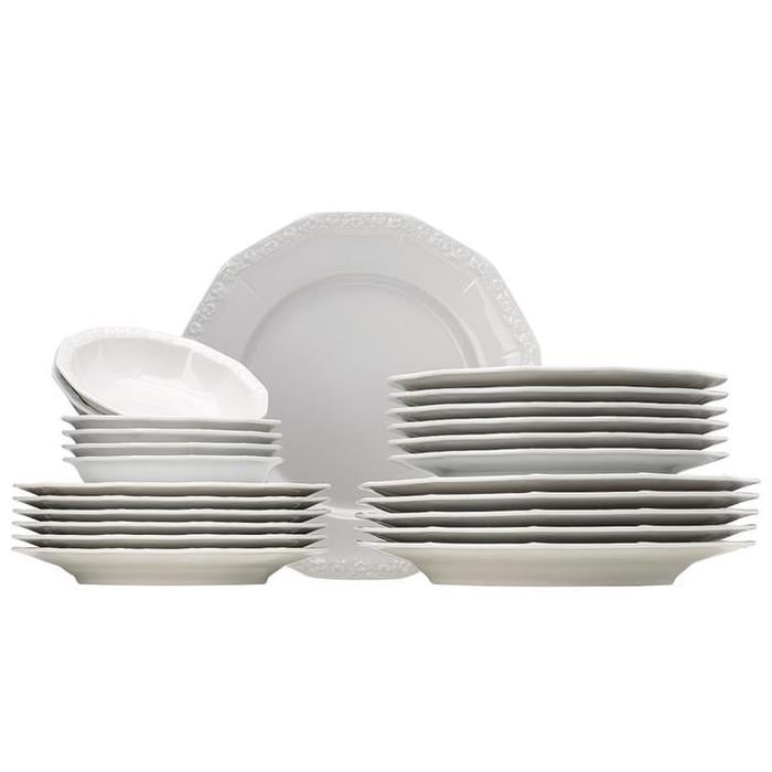 Набір тарілок Rosenthal White Maria 24 пр. (33497521)