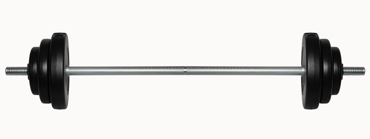 Гриф для штанги прямой облегченный с пластиковыми гайками 120 см 28 мм (2371516663_neo_2) - фото 3 Гриф для штанги прямой облегченный с пластиковыми гайками 120 см 28 мм (2371516663_neo_2) - фото 3