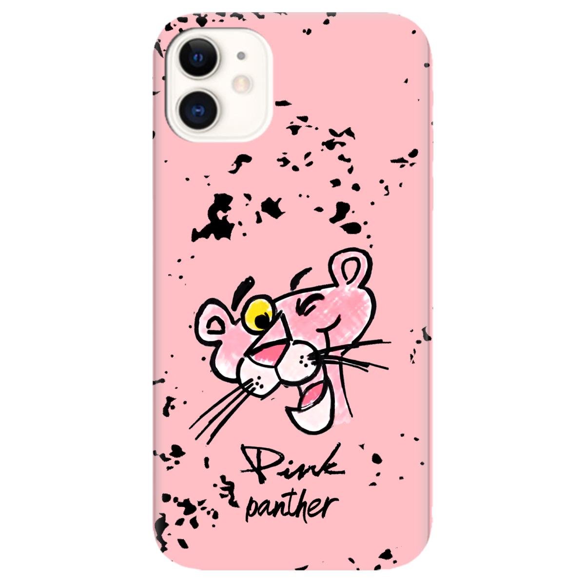 Силиконовый чехол Zorrov для Apple iPhone 11 Pink Panther (12130070262117592) - фото 1