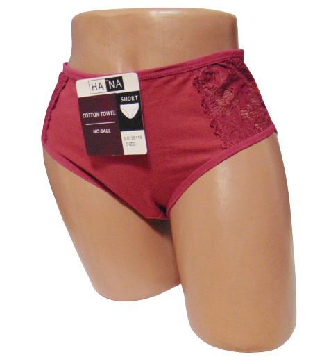 Женские трусы Hana 38115 2XL Сливовый (1726288834)