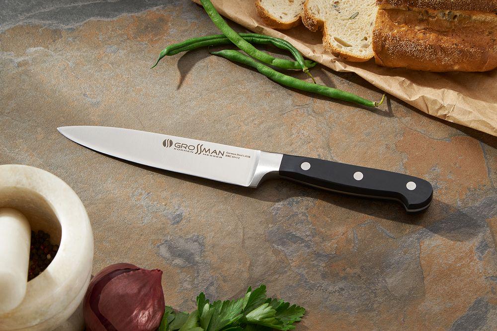Ніж кухонний Grossman CL обвалочний для нарізання м'яса (26499729) - фото 9 Ніж кухонний Grossman CL обвалочний для нарізання м'яса (26499729) - фото 9