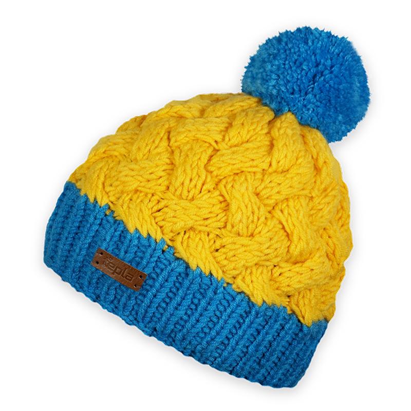 Шапка Tepla Lindau Yellow/Blue