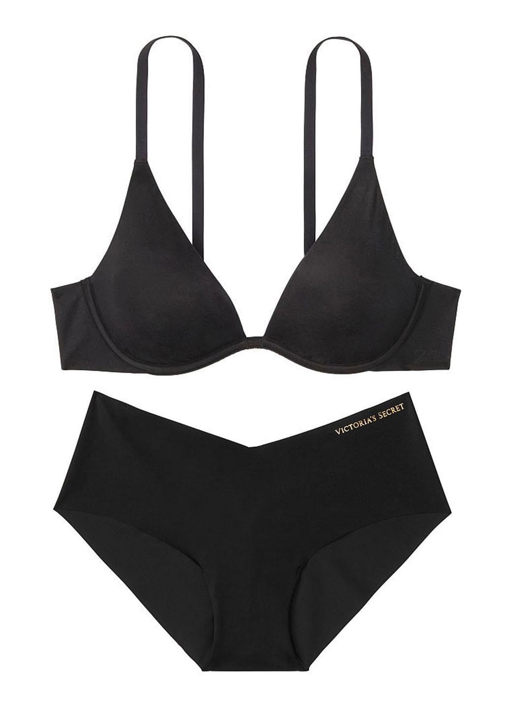 Комплект нижнего белья Victoria's Secret 38C/L Черный (70000399419JU338C/L)