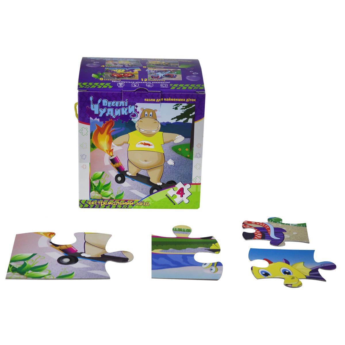 Пазлы Веселые чудики 31 эл. (104926) Пазлы Веселые чудики 31 эл. (104926)