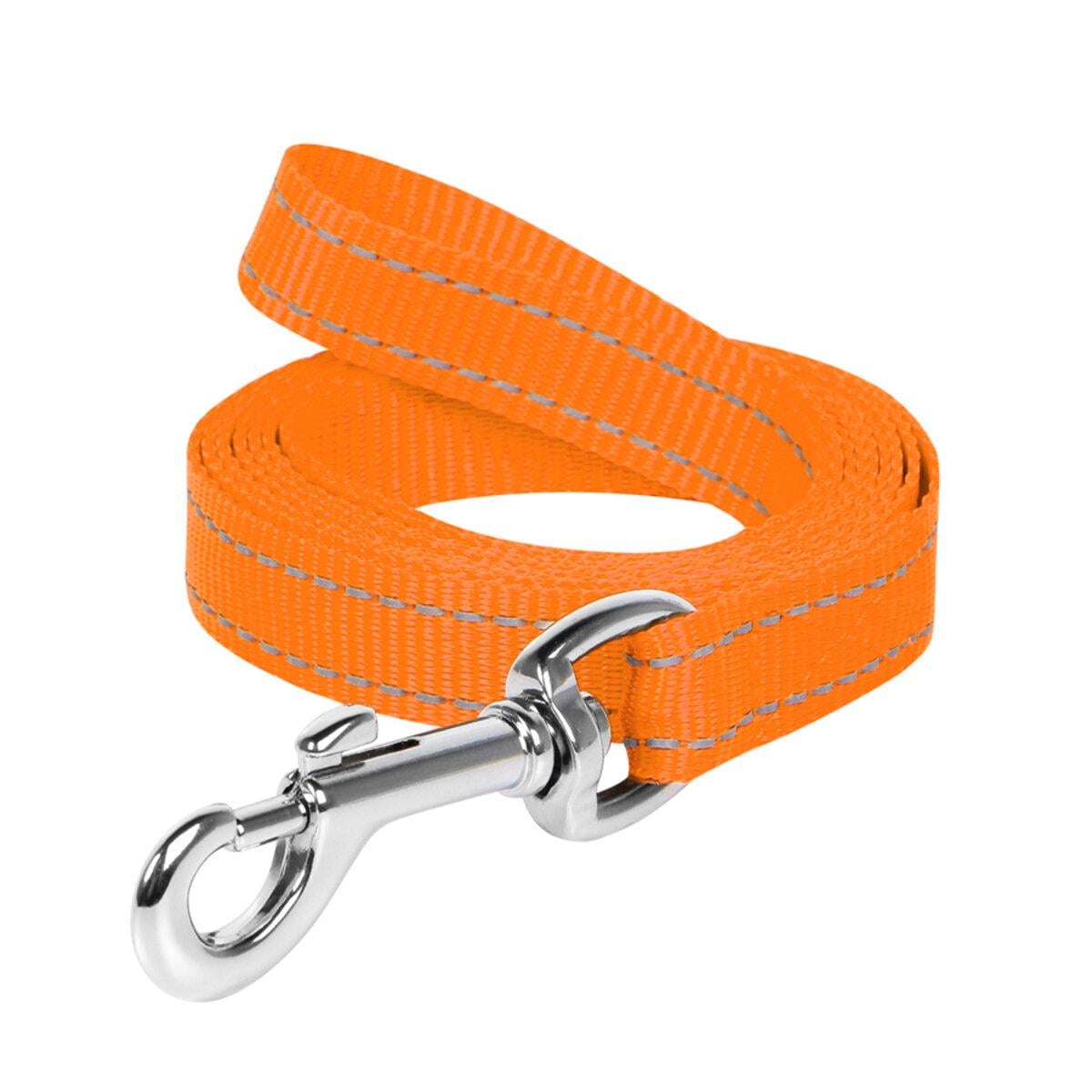 Поводок Dog Extreme из нейлона 20 мм х 200 см Оранжевый (04634 Col)