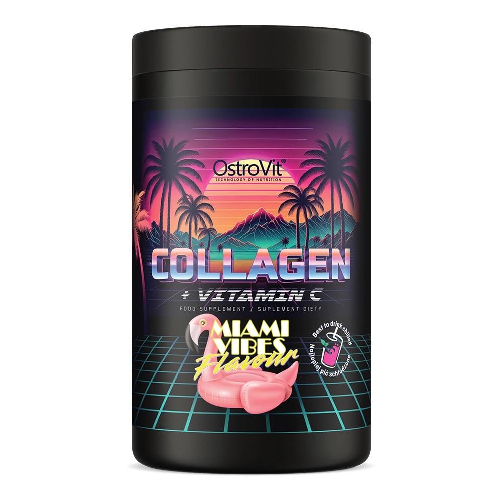 Колаген Ostrovit Collagen Vitamin C Miami Vibes 400 g