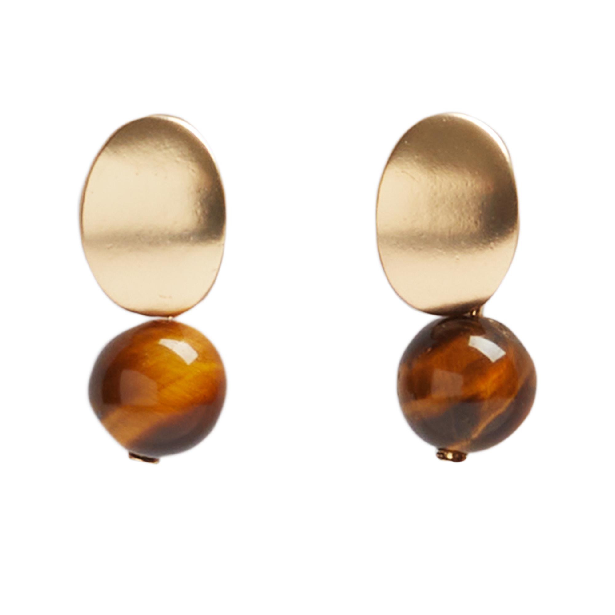 Женские серьги Parfois 193549 ONE Золотой