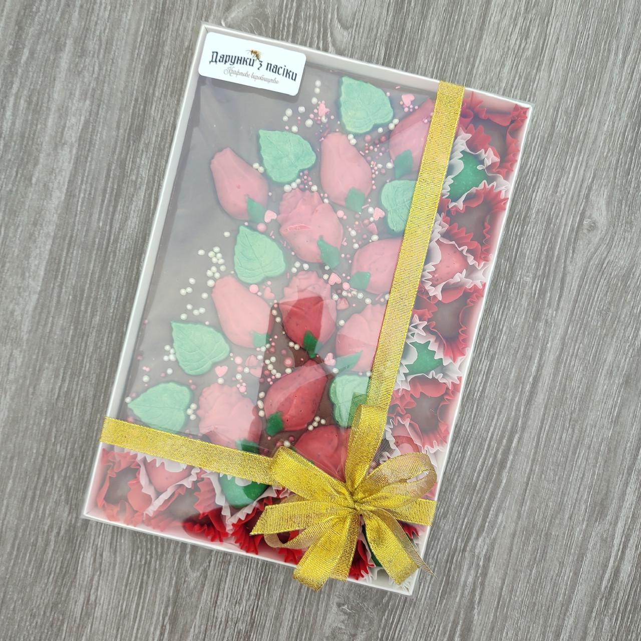 Листівка з молочного та білого шоколаду 1150 г (2827732962)