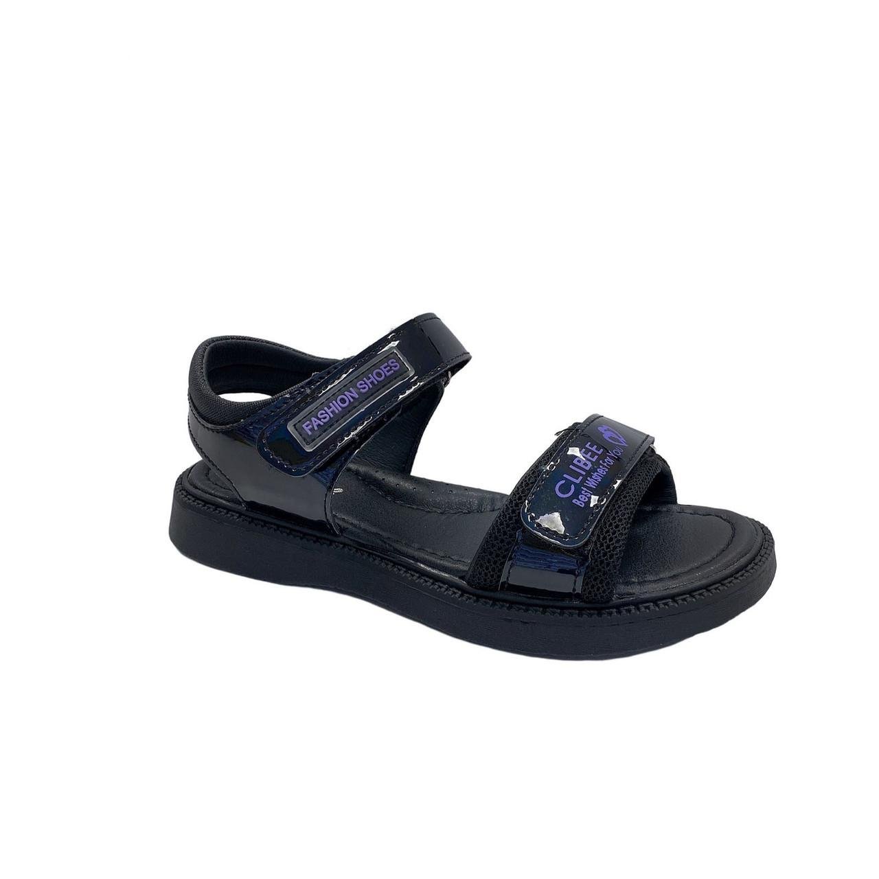 Босоножки для девочек Clibee AC2832/32 р. 32 Черный