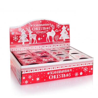 Свічка ароматична Scandinavian Christmas Christmas Apple (28711) - фото 4 Свічка ароматична Scandinavian Christmas Christmas Apple (28711) - фото 4