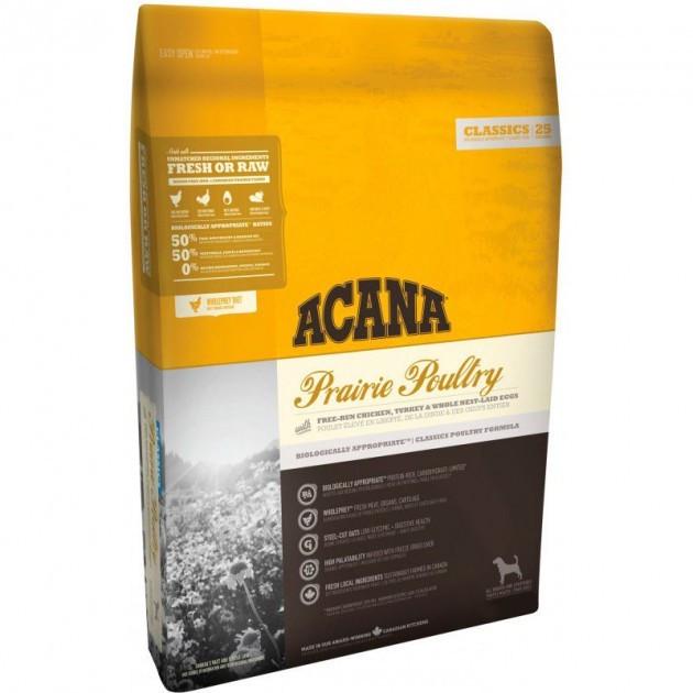 Корм сухой для собак всех пород на всех стадиях жизни ACANA Prairie Poultry с цыпленком и индейкой 11,4 кг (a56011) - фото 1 Корм сухой для собак всех пород на всех стадиях жизни ACANA Prairie Poultry с цыпленком и индейкой 11,4 кг (a56011) - фото 1