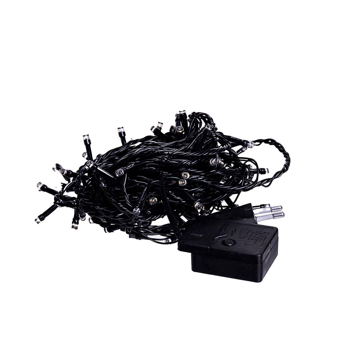 Гирлянда-штора новогодняя сетевая 3х2 м 144LED Черный/Желтый (ZWM32144LEDY) - фото 9 Гирлянда-штора новогодняя сетевая 3х2 м 144LED Черный/Желтый (ZWM32144LEDY) - фото 9