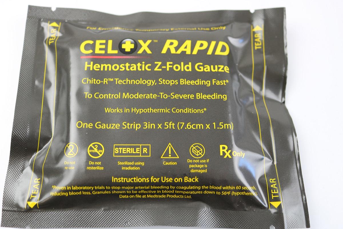 Повязка кровоостанавливающая Celox Rapid (11005) - фото 3 Повязка кровоостанавливающая Celox Rapid (11005) - фото 3