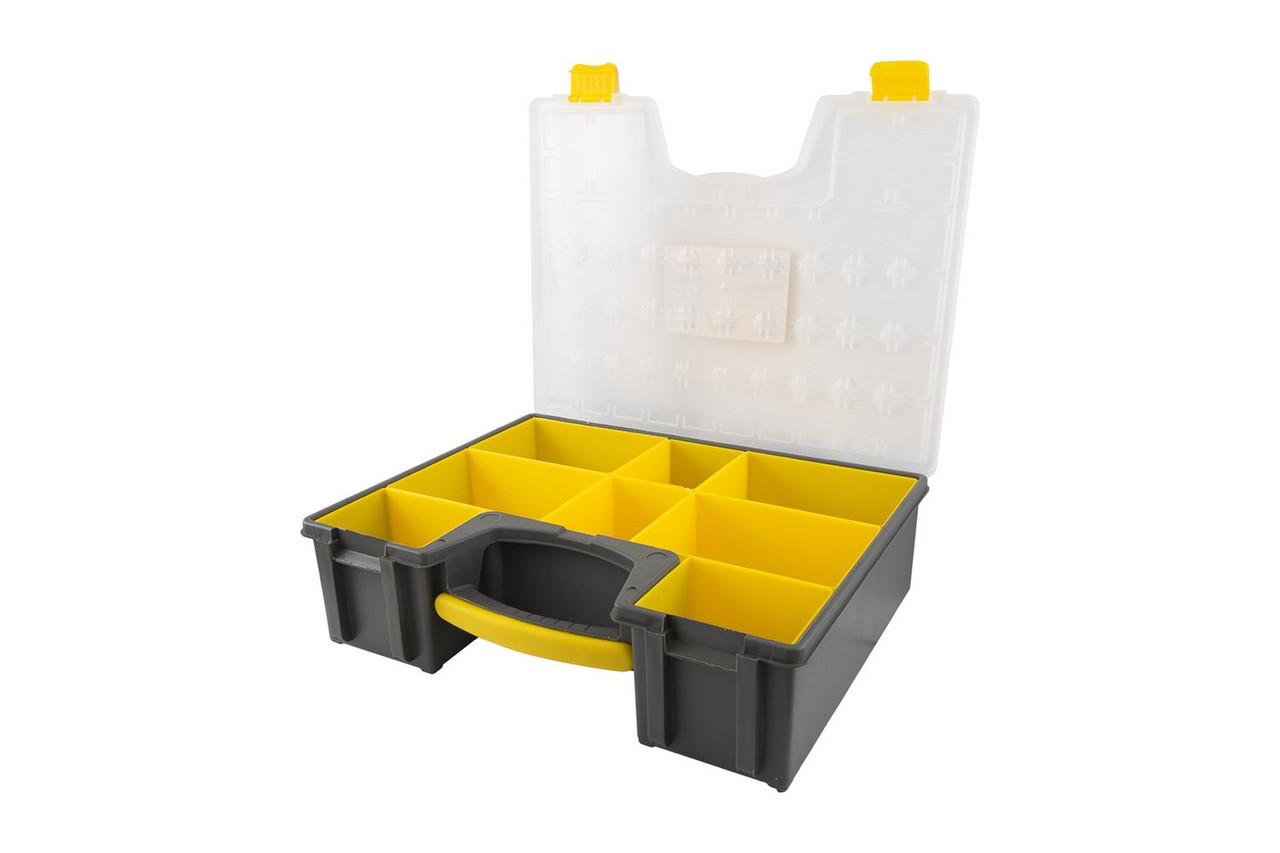 Органайзер з ручкою 16.5" 420х335х115 мм 8 секцій - фото 2 Органайзер з ручкою 16.5" 420х335х115 мм 8 секцій - фото 2