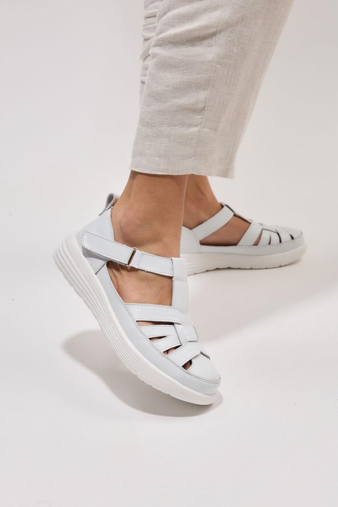 Сандалии женские ALLSY на платформе р. 39 Белый (195244) - фото 2