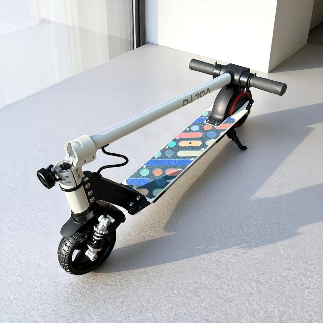 Электросамокат подростковый VOLTO Jun Pro 130W 24V 2,5Ah Белый - фото 5 Электросамокат подростковый VOLTO Jun Pro 130W 24V 2,5Ah Белый - фото 5