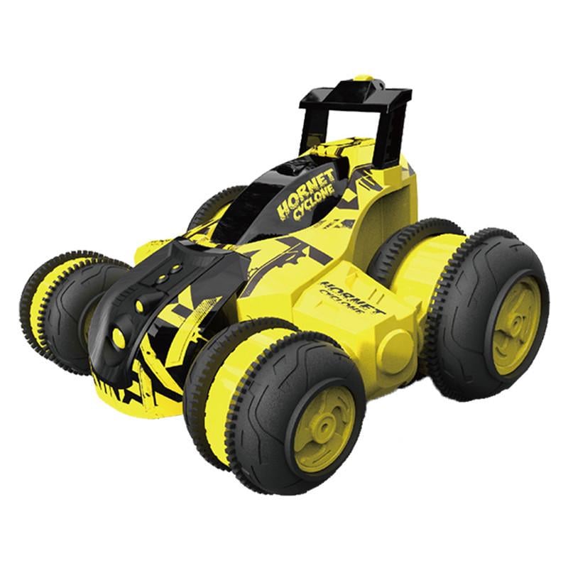 Радиоуправляемая игрушка HB Toys Turbine Storm трюковой автомобиль-вездеход Желтый (SUN3212) Радиоуправляемая игрушка HB Toys Turbine Storm трюковой автомобиль-вездеход Желтый (SUN3212)
