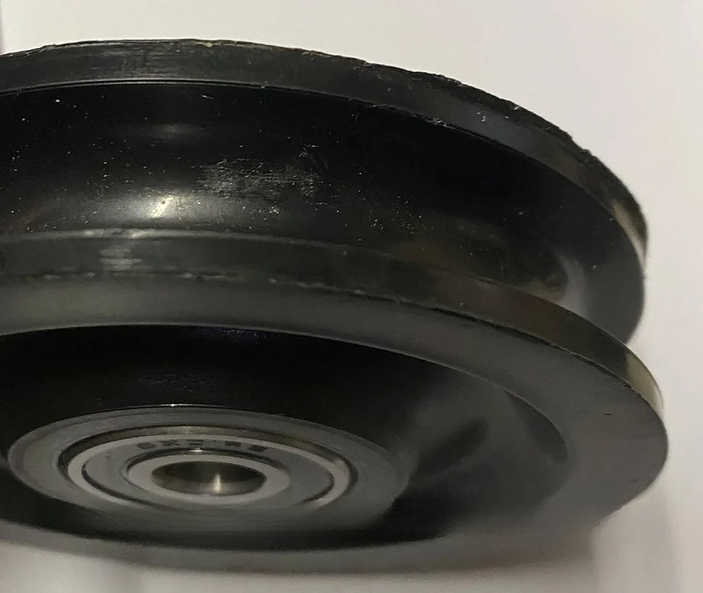 Ролик під трос U-подібний Ø 100 мм пластиковий для воріт/блоків/підйомних механізмів (961278-100) - фото 3 Ролик під трос U-подібний Ø 100 мм пластиковий для воріт/блоків/підйомних механізмів (961278-100) - фото 3