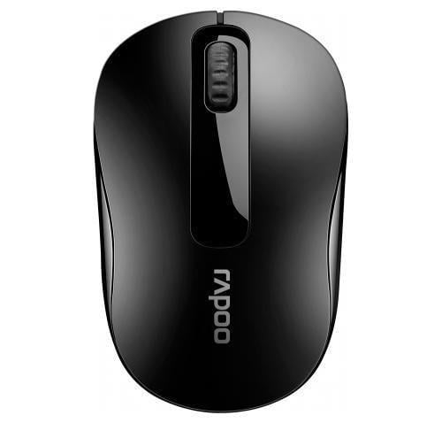 Комп'ютерна мишка бездротова RAPOO M10 Plus Чорний оптична 1000 dpi 3 кнопки 1xAA (2881180534)