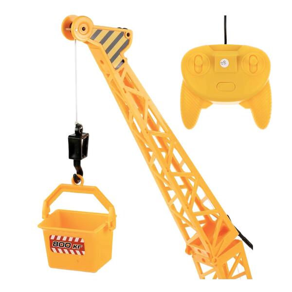 Подъемный башенный кран Jia Yue Toys на пульте управления 65 см Желтый (59980) - фото 4 Подъемный башенный кран Jia Yue Toys на пульте управления 65 см Желтый (59980) - фото 4