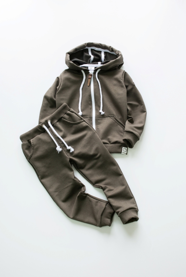 Костюм спортивный детский Little Bunny 122 см Хаки (2743905663)