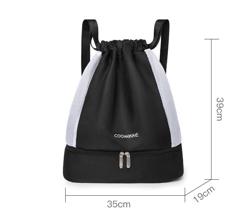 Сумка-рюкзак для шкільної спортивної форми Чорний - фото 3 Сумка-рюкзак для шкільної спортивної форми Чорний - фото 3