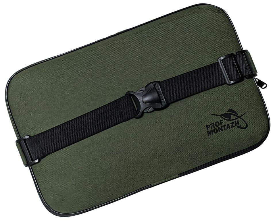 Килимок-сидіння каремат Prof Montazh OxFord 600D 43х28х4 см Хакі (2046864231)