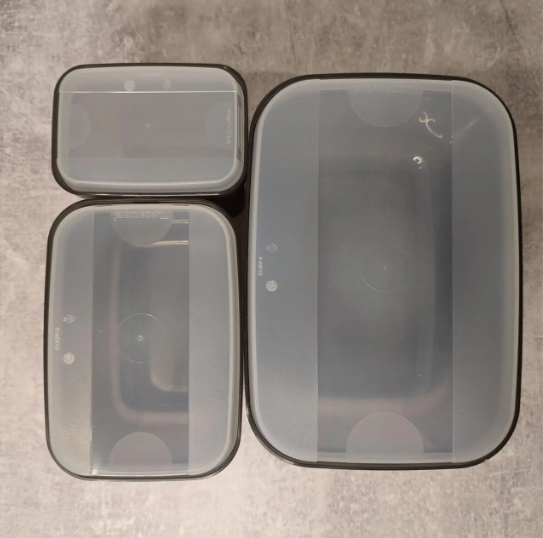 Набор контейнеров Tupperware Тип-Топ 450 мл/1 л/2,2 л 3 шт. - фото 4