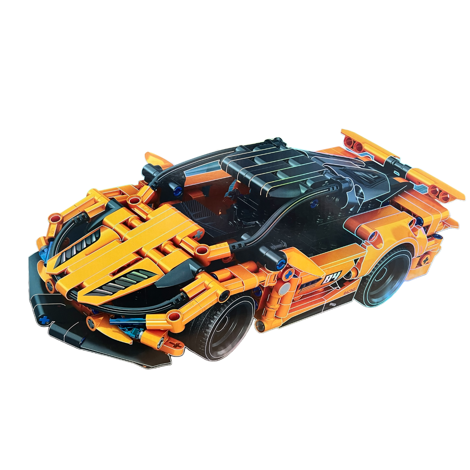 Конструктор JIQILE Спорткар Ламборгини 366 деталей (113031)