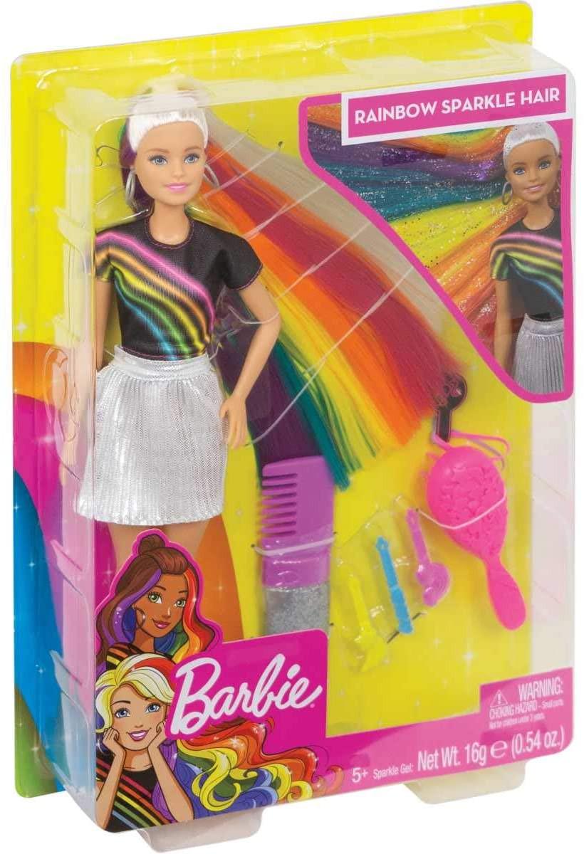 Лялька Barbie Rainbow Sparkle Hair 28 см (BR0186) - фото 1