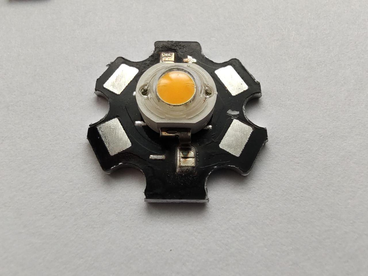 Світлодіоди FOTONX 1W 3,4 В 100lm 2000K алюмінієва cob (135)