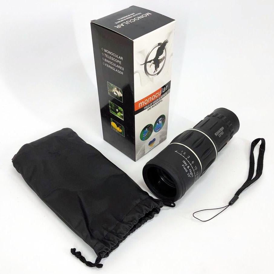 Монокуляр с чехлом Bushnell 16x52 PowerView (ws37154) - фото 10