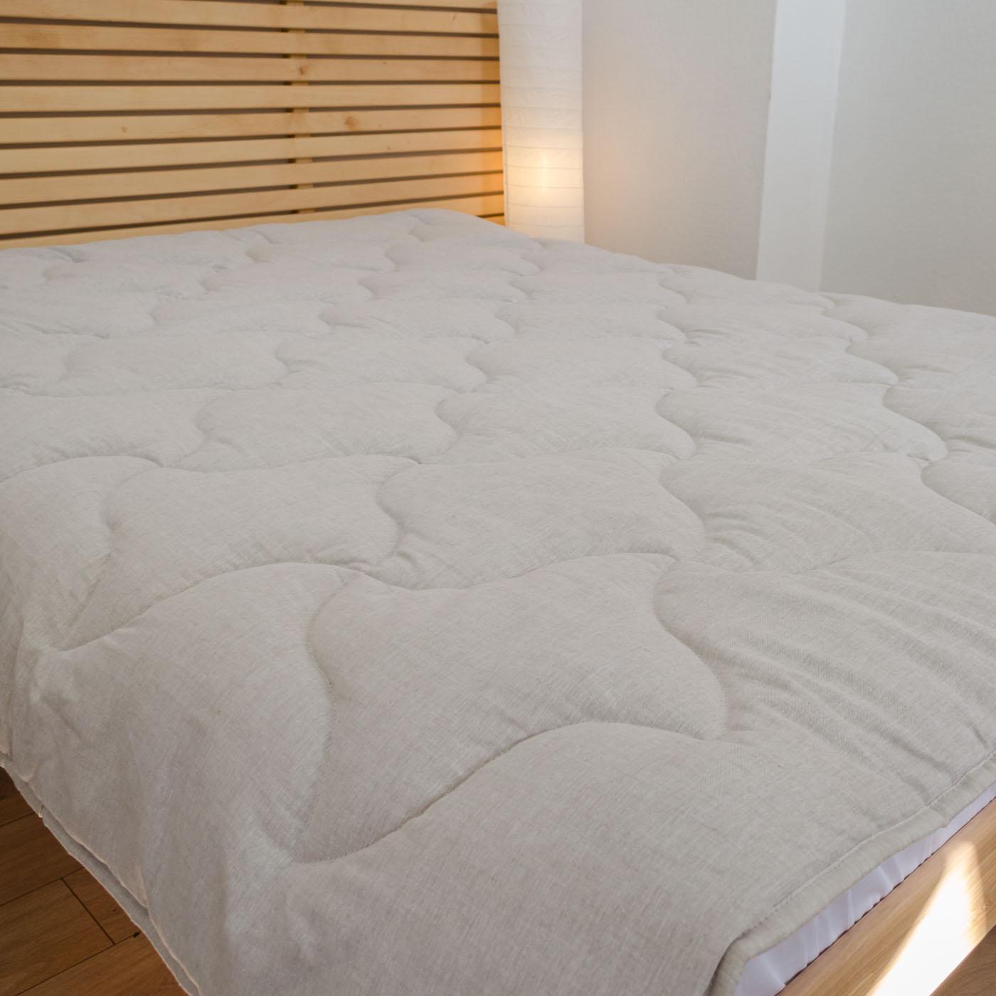 Одеяло конопляное зимнее YouStar покрытие лен детское 110х140 см Серый (chn-kklw-c-sil) - фото 7 Одеяло конопляное зимнее YouStar покрытие лен детское 110х140 см Серый (chn-kklw-c-sil) - фото 7