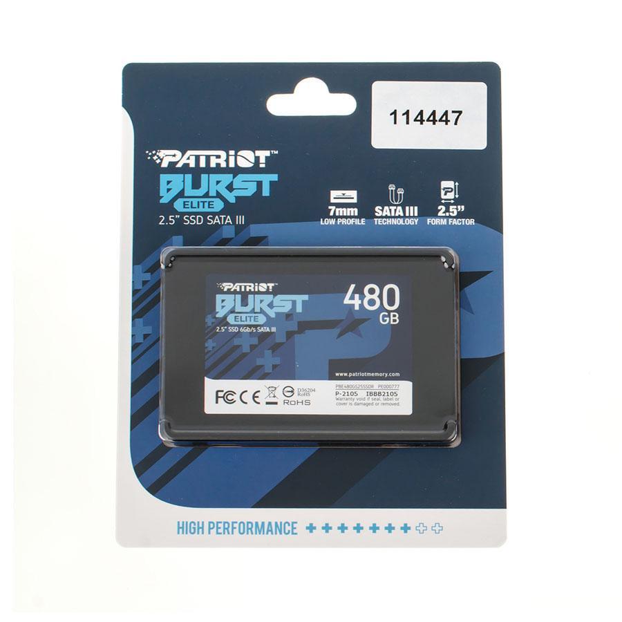 SSD-диск Patriot Burst Elite 2,5" 480 Gb (218138) - фото 1