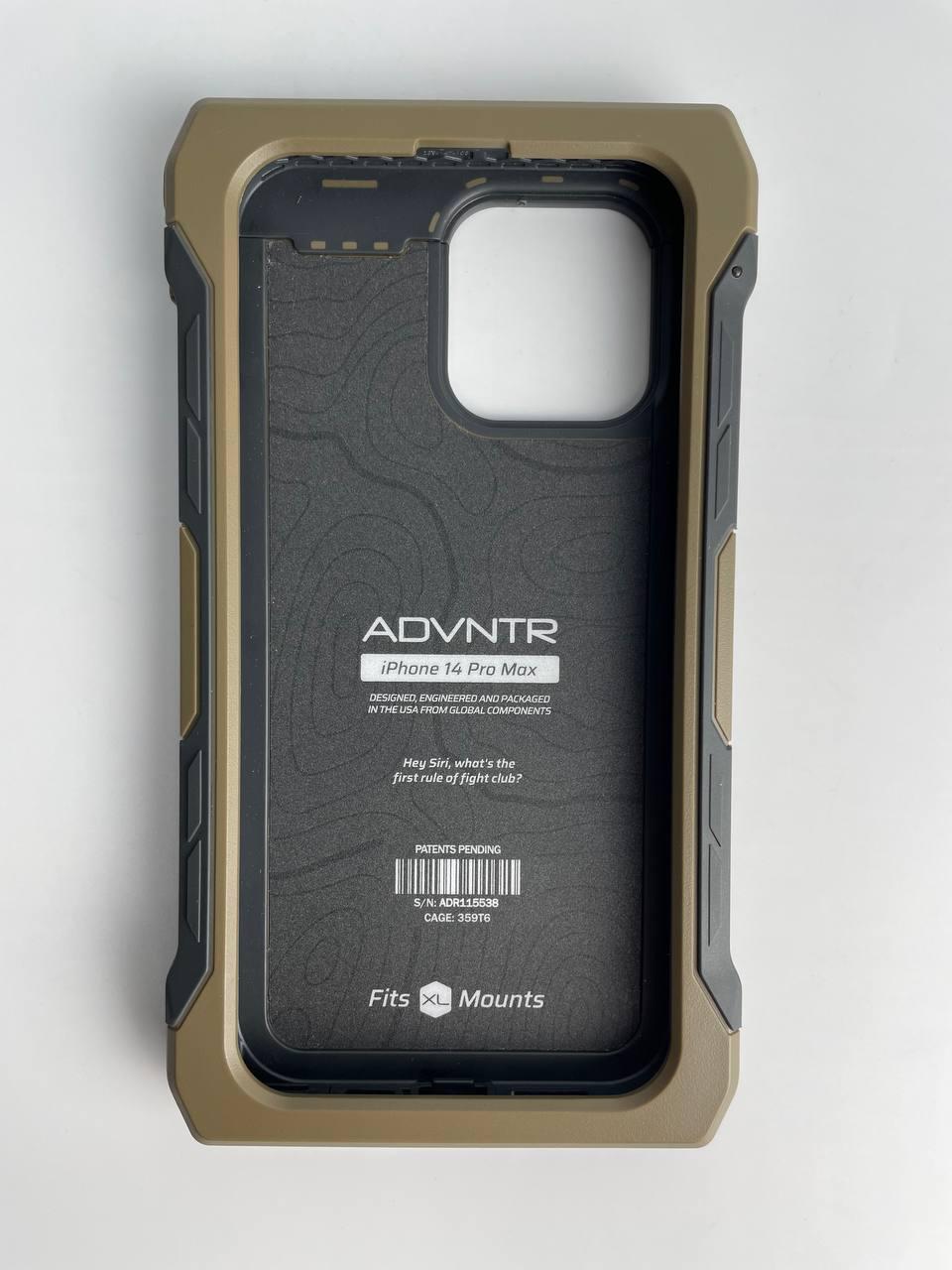 Протиударний чохол Juggernaut Case ADVNTR Flat Dark Earth для iPhone 14 Pro Max - фото 2