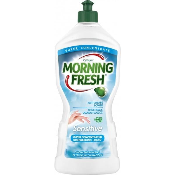 Средство для мытья посуды Morning Fresh Sensitive концентрированное 900 мл