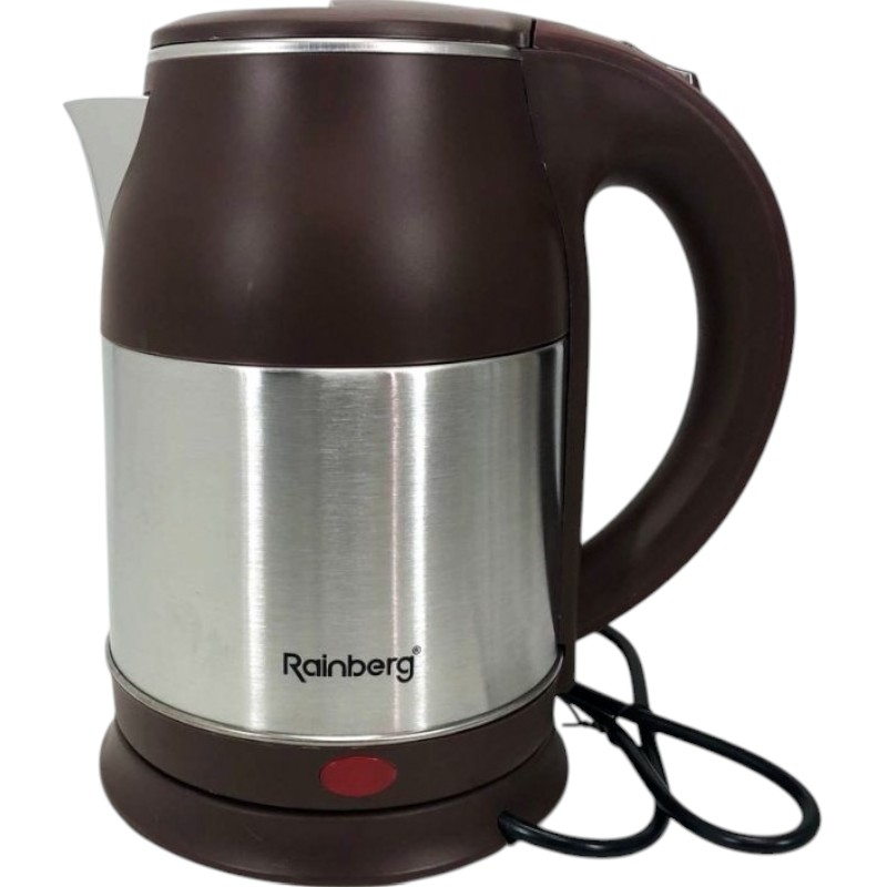 Электрочайник Rainberg RB-808 нержавеющая сталь 2 л Brown (26202708)