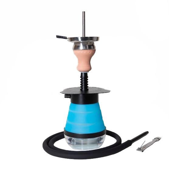 Кальян Amy Deluxe Bubble Bag на 1 персону 40 см Синий (949573736)