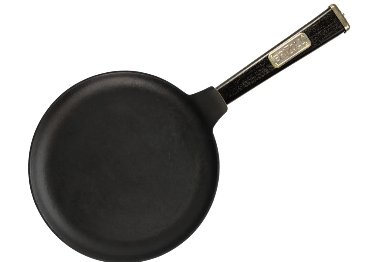 Блинница чугунная Brizoll Optima деревянная ручка 240х15 мм Black (O2415-P1) Блинница чугунная Brizoll Optima деревянная ручка 240х15 мм Black (O2415-P1)