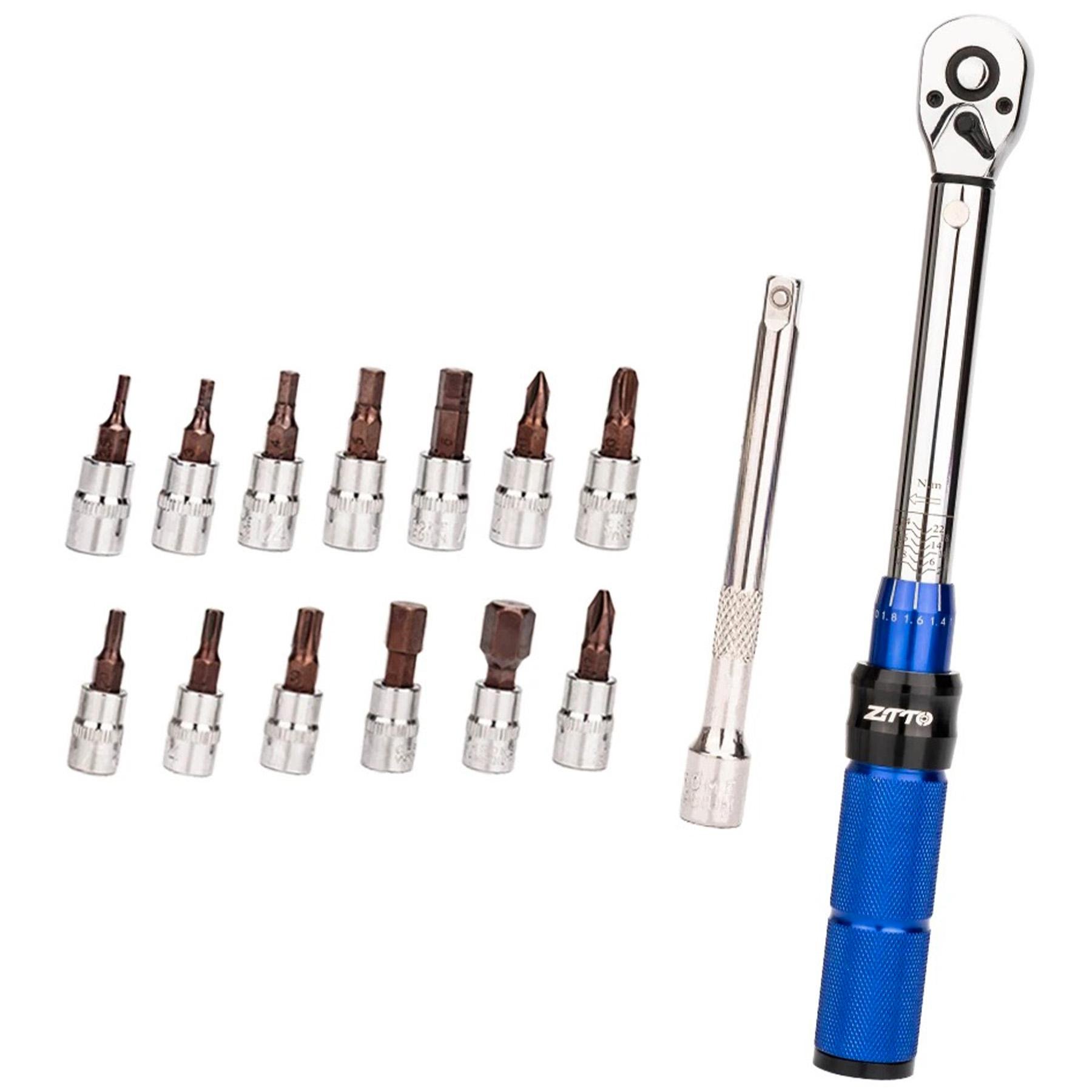 Динамометричний ключ ZTTO 2-24 мм Синій (ZTT-PTW-6333)