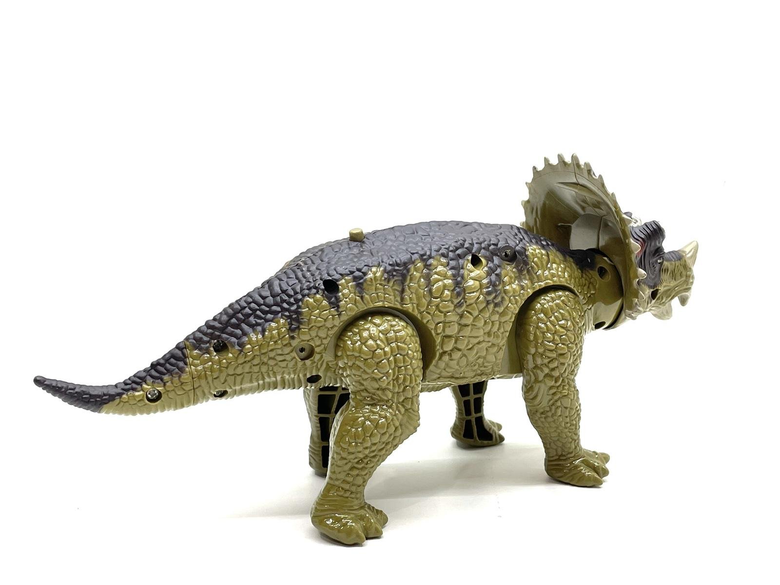 Динозавр Wen Sheng ходить/світлові та звукові ефекти Хакі (WS 5315) - фото 4 Динозавр Wen Sheng ходить/світлові та звукові ефекти Хакі (WS 5315) - фото 4