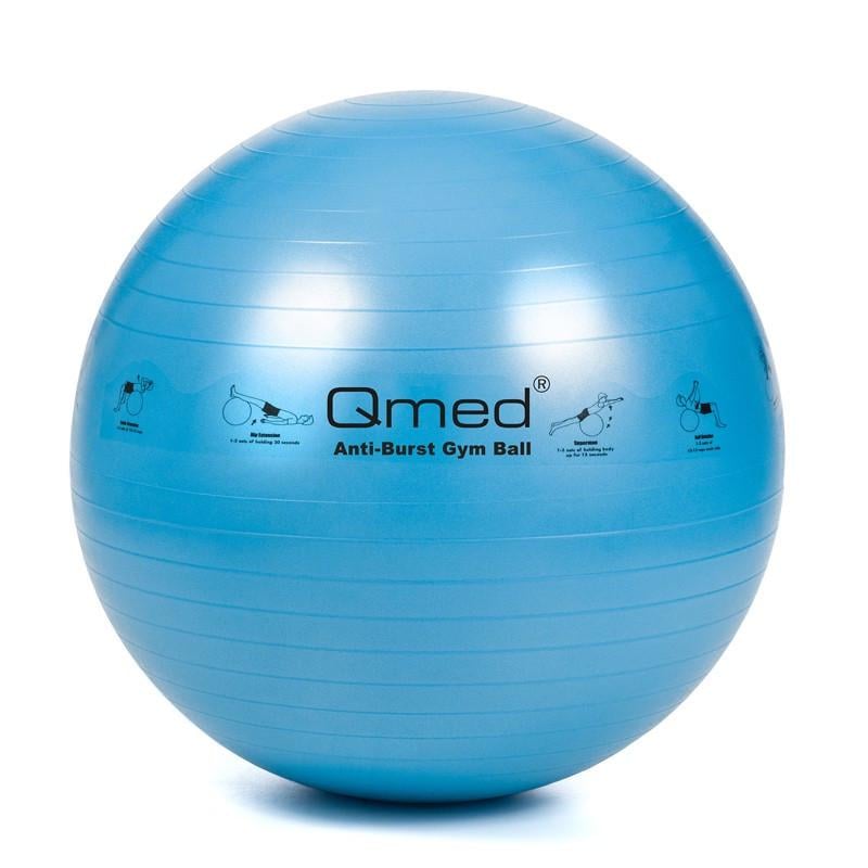 Фитбол Qmed ABS Gym Ball 75 см Синий