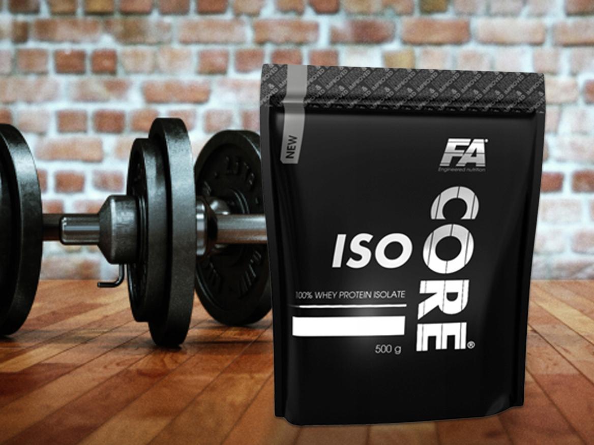 Протеин Fitness Authority Core Iso Cookies cream 500 г - фото 2