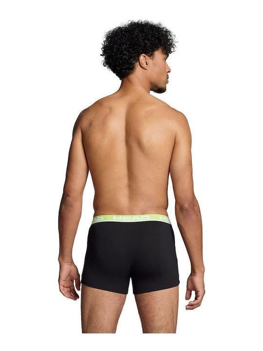 Труси-боксери Head BASIC BOXER 2P XL Світло-зелений/Чорний (701202741-019 XL) - фото 4