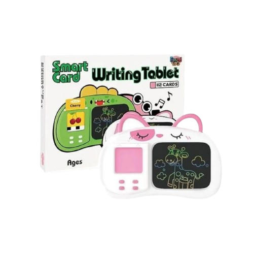 Интерактивный обучающий планшет Smart с разговорной функцией и доской для рисования/карты с картридером в комплекте