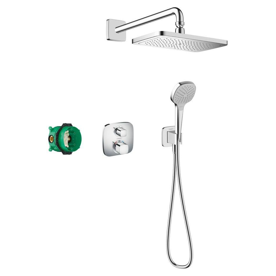 Душевая система Hansgrohe Croma E 280 1jet Ecostat E 7 в 1 Хром (27953000)