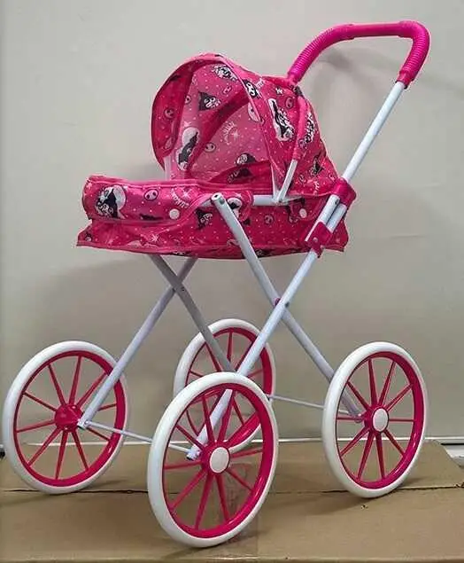 Коляска игрушечная для кукол TK Group с большими колесами складная (2762500662) - фото 5 Коляска игрушечная для кукол TK Group с большими колесами складная (2762500662) - фото 5