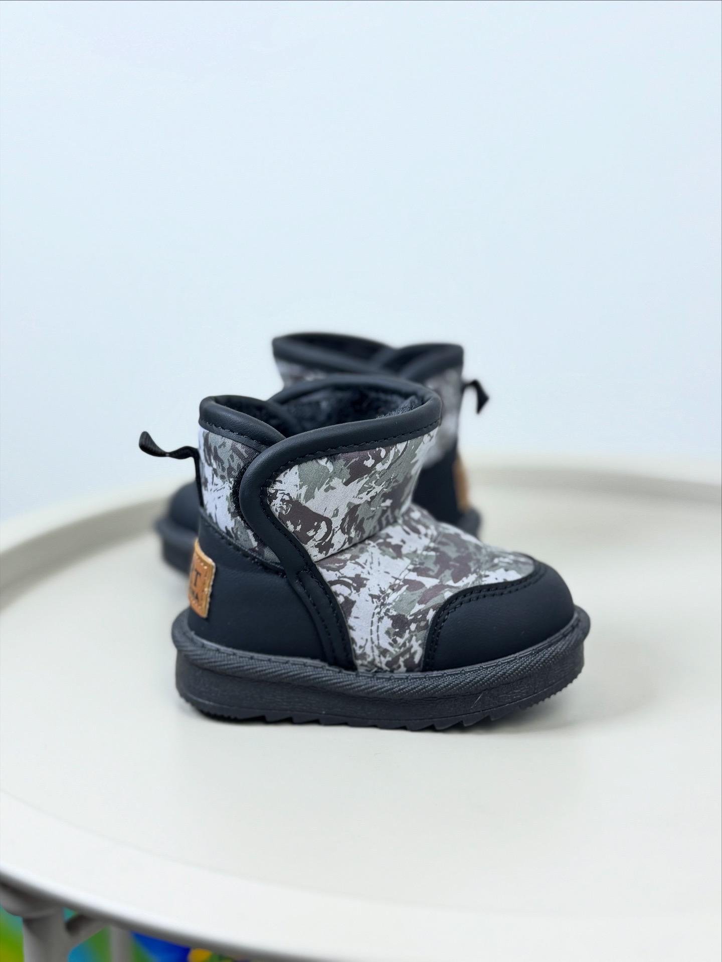 Ботинки детские зимние 1648 р. 15 Черный (30307478) - фото 2 Ботинки детские зимние 1648 р. 15 Черный (30307478) - фото 2