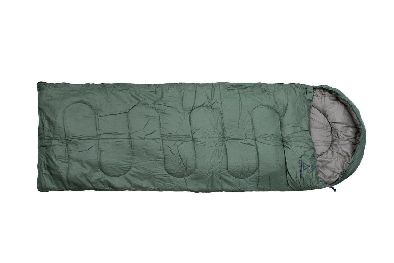 Спальний мішок Totem Fisherman XXL ковдра з капюшом правий 190+30х90 см Olive (UTTS-013-R)